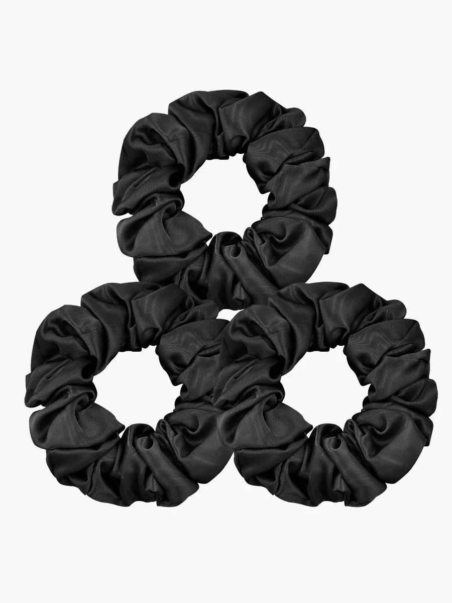 silk scrunchies