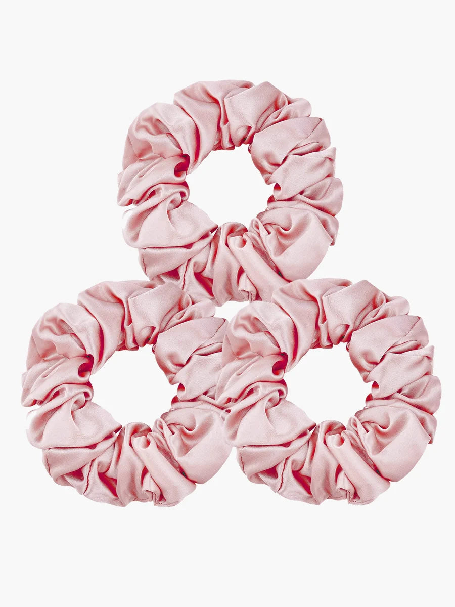 silk scrunchies